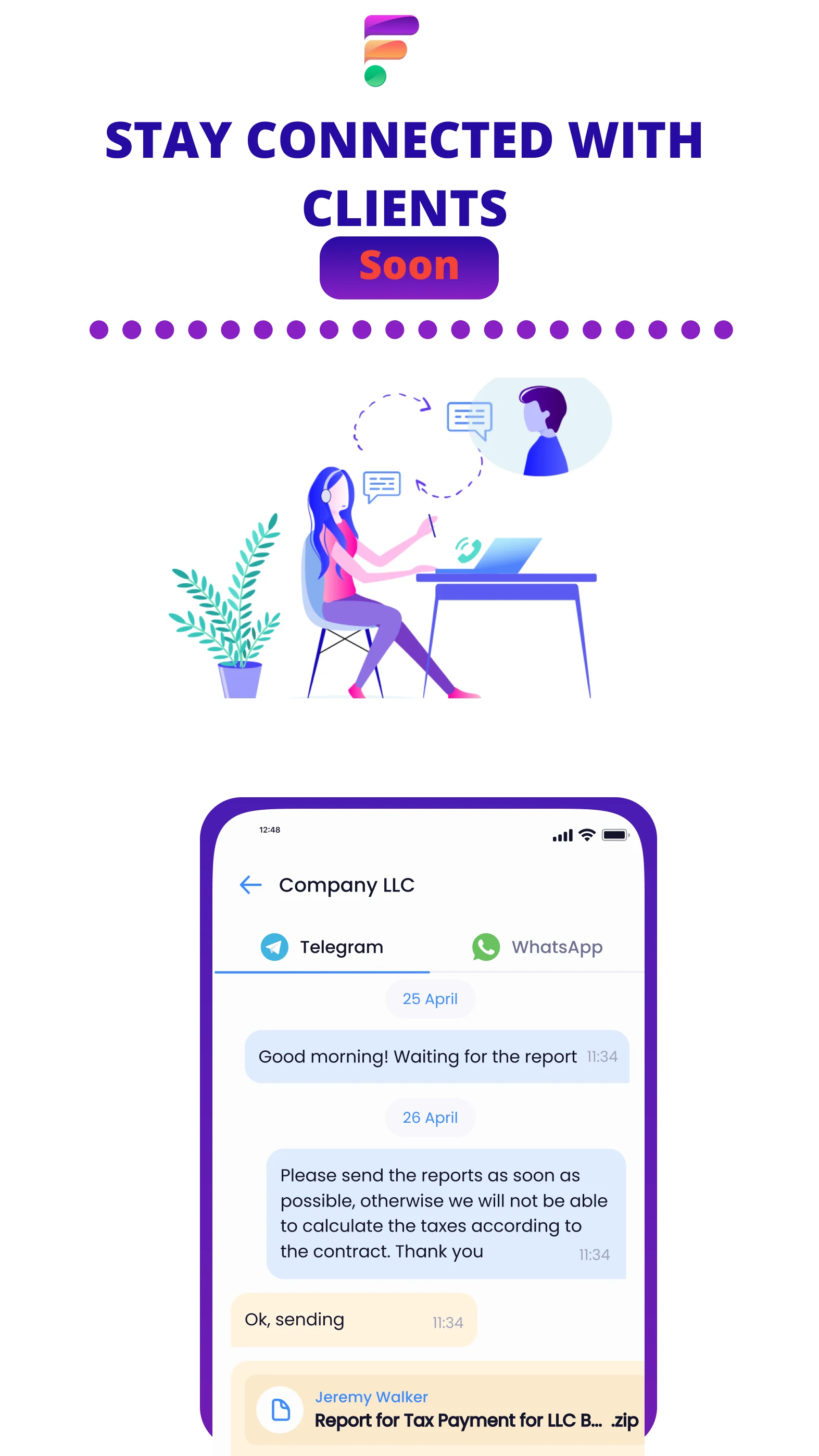 FinKoper CRM Employee app screenshot