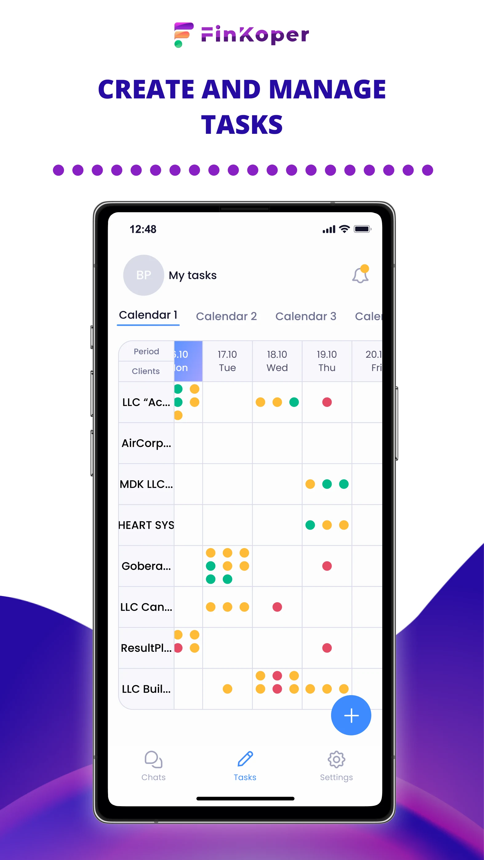 FinKoper CRM Employee app screenshot